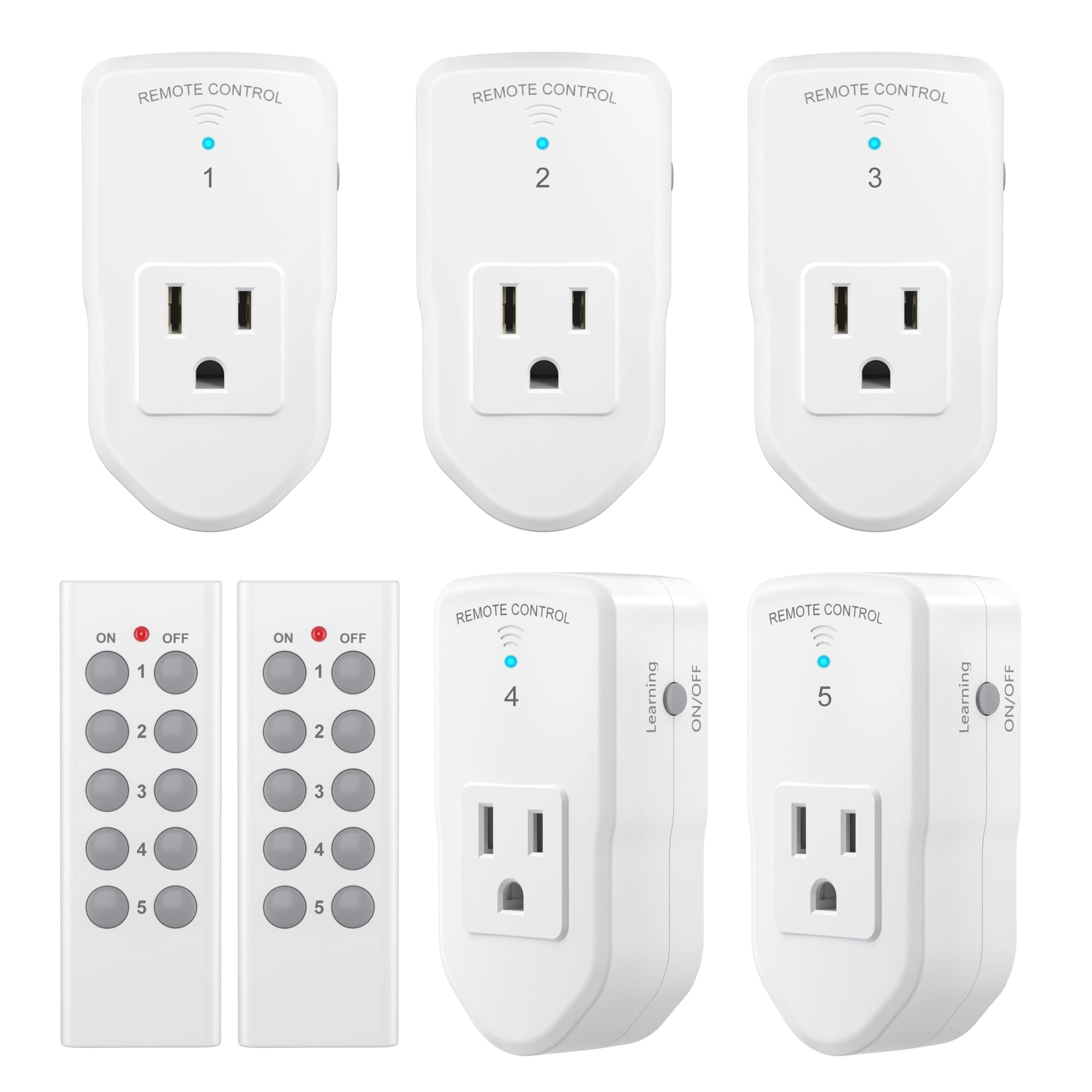 BN-LINK vista frontal del kit listo para usar con control remoto y beneficios de conveniencia