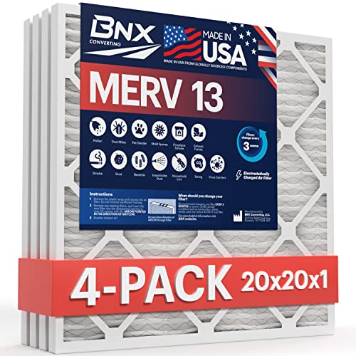 BNX front view of filter pack showing size and benefit of cleaner air