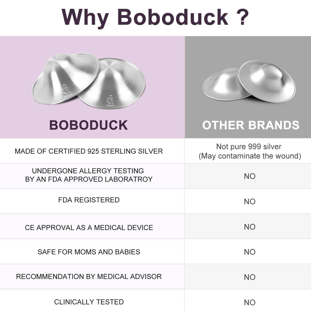 Boboduck textura de plata 925 en detalle, higiene y seguridad