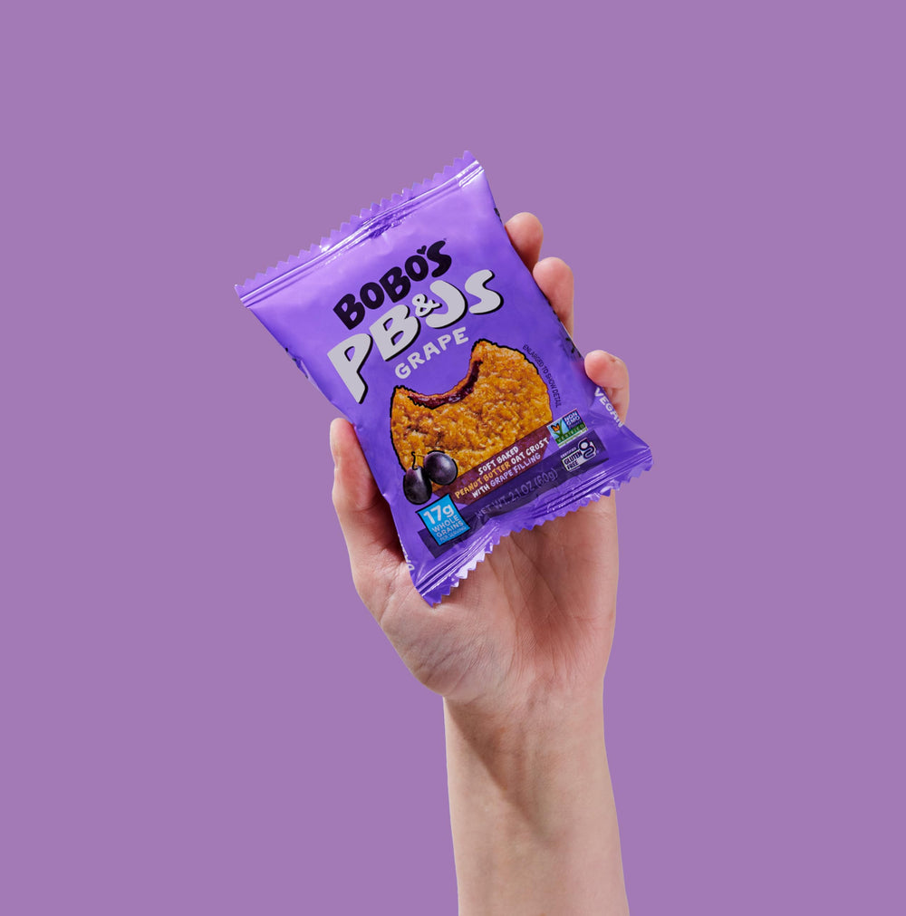 Bobo's barritas en una lonchera escolar, opción nutritiva para niños