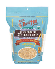 Bob's Red Mill close-up oat texture highlighting hearty chew and whole-grain quality