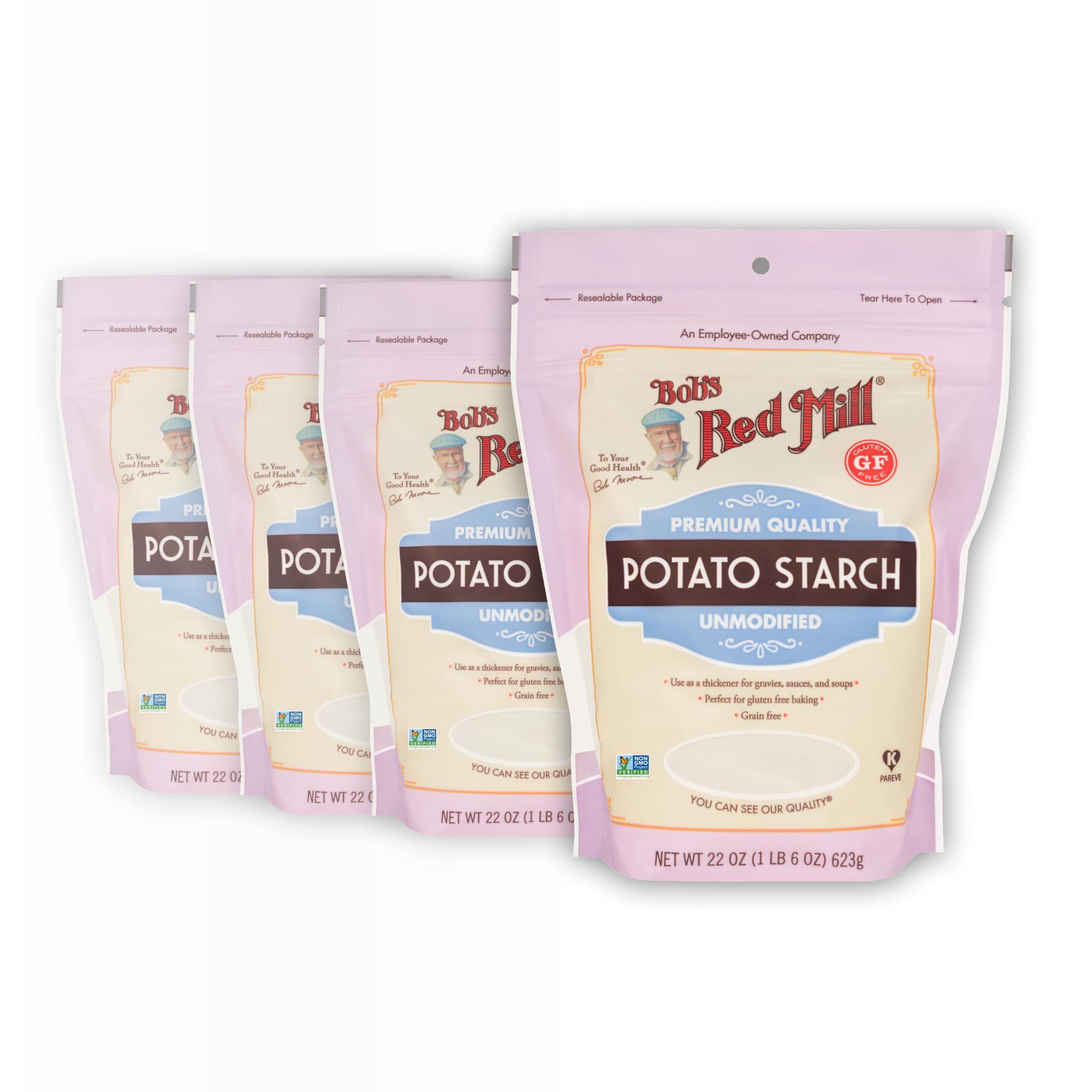 Bob's Red Mill front packaging showing product and label for pantry organization