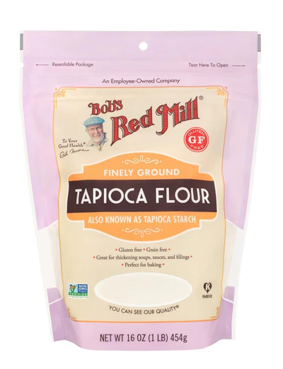 Bob's Red Mill primer plano de textura fina que facilita mezclado