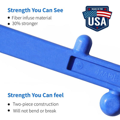 Body Back Buddy used on upper back showing how hooks reach shoulder blades