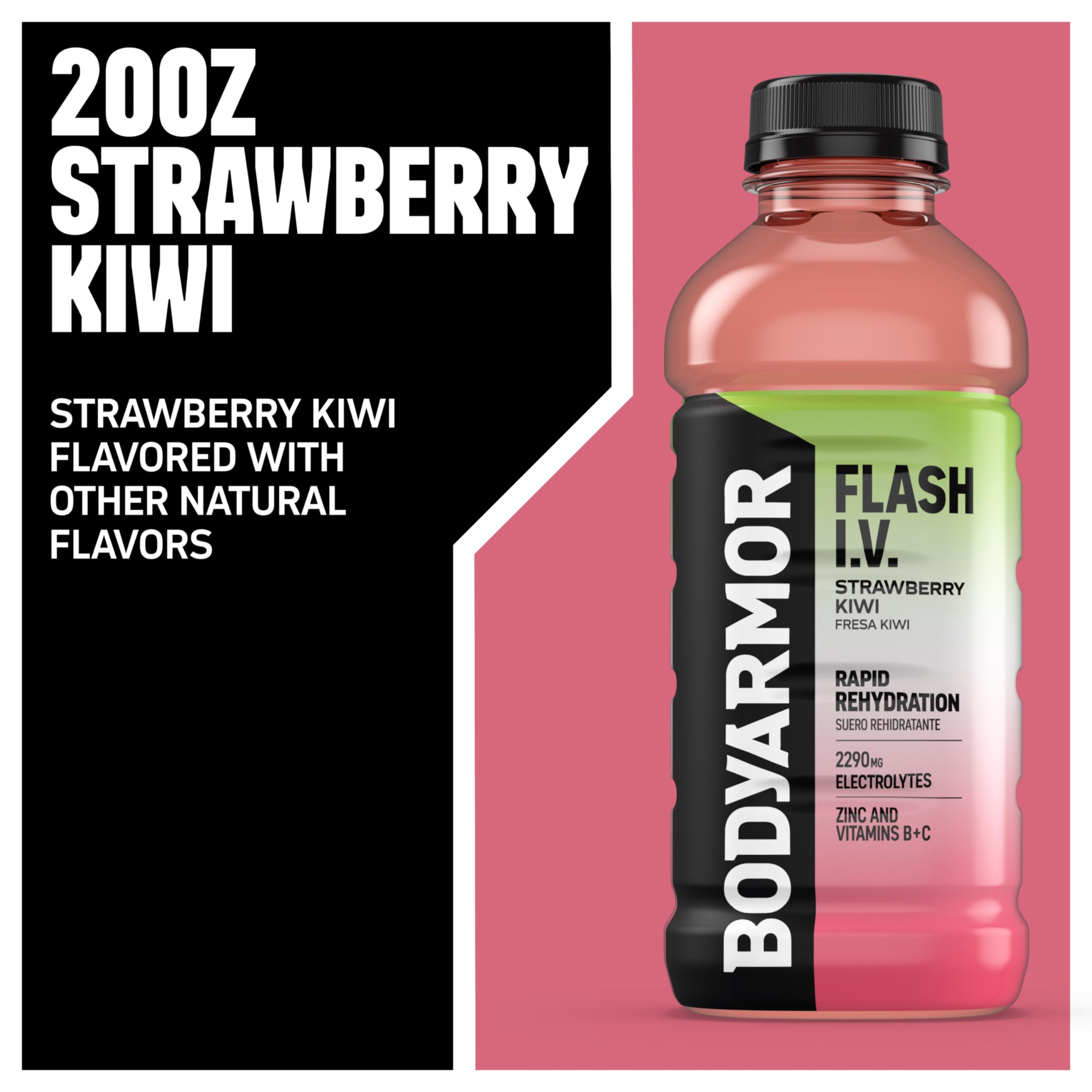 BODYARMOR bebida textura color rosado natural y atractivo