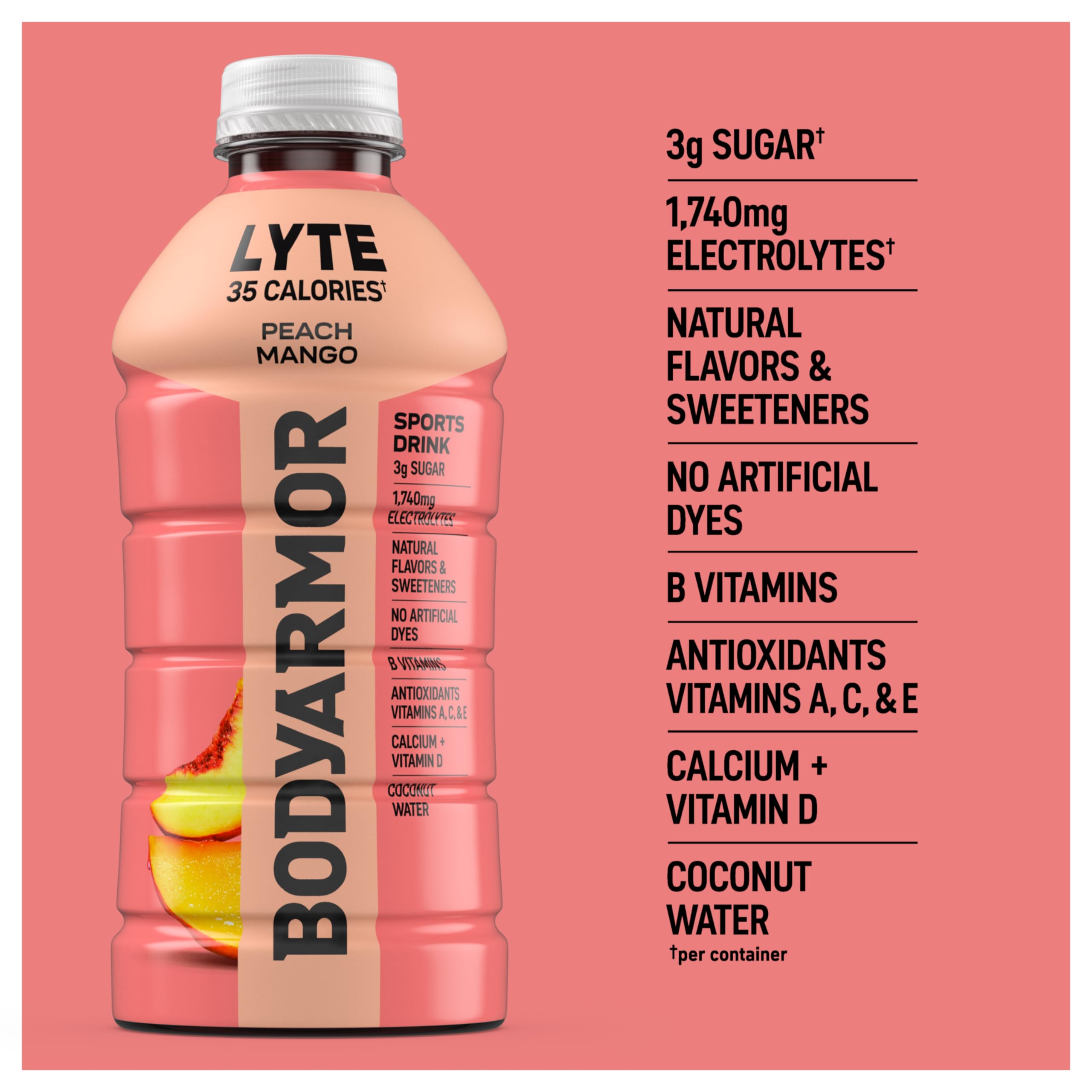 BODYARMOR Lyte botellas en gimnasio sugieren hidratación durante entrenos