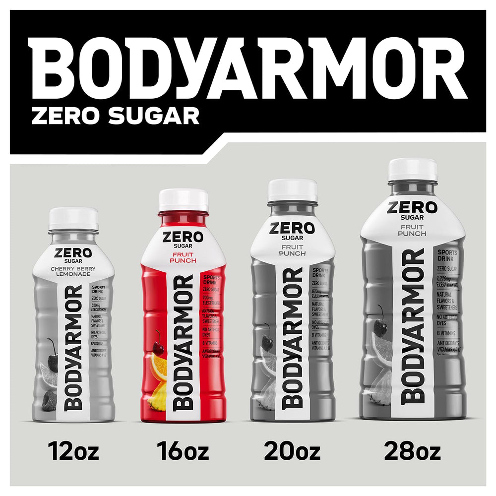 BODYARMOR botella en uso durante entrenamiento para hidratación rápida