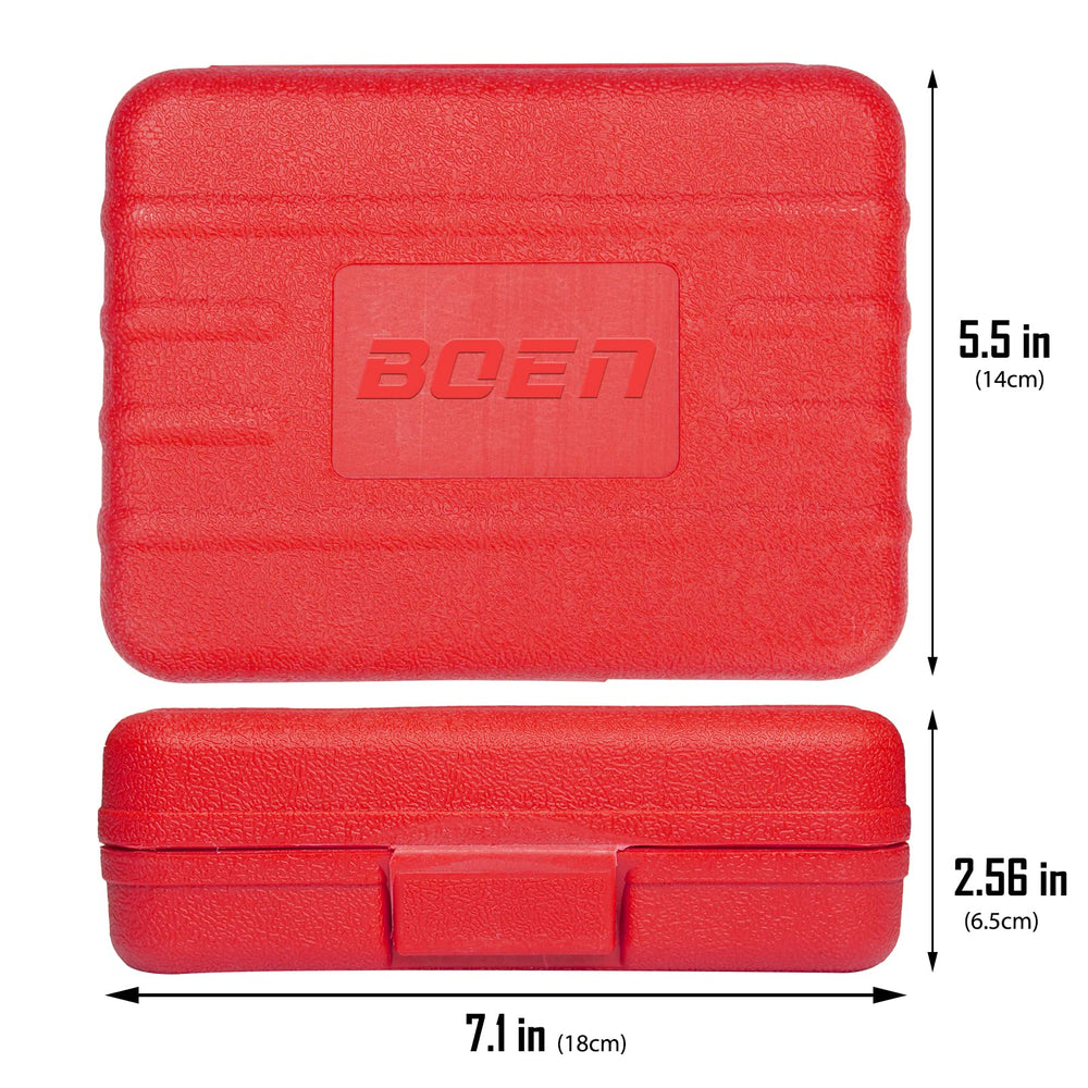 boen adapter beside ruler showing scale for correct sizing and compatibility