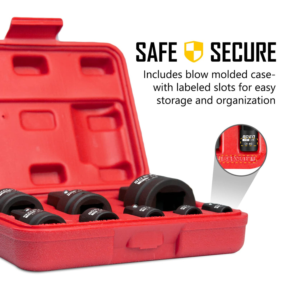 boen laser-stamped size markings visible for fast identification and selection