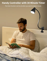 BOHON lámpara iluminando un escritorio, ideal para estudiar y trabajar cómodamente
