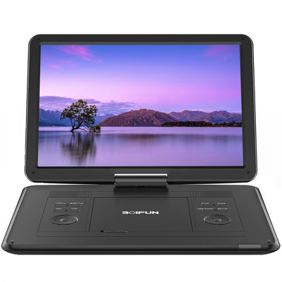 BOIFUN front open display showing clear HD playback and easy viewing