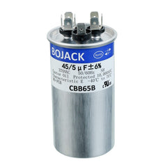 BOJACK condensador frontal con etiquetado claro y montaje seguro