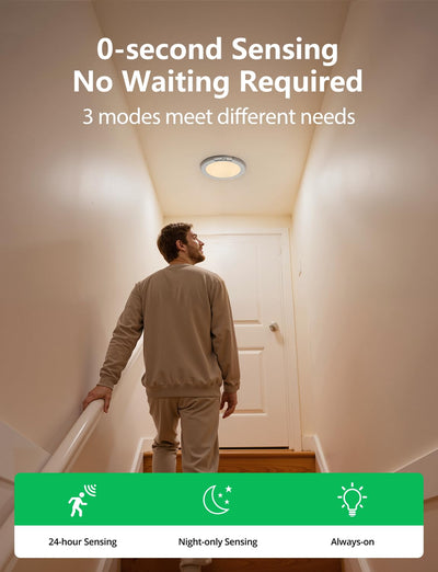 Bojim light inside a closet providing clear, hands-free illumination for storage