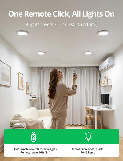 Bojim remote control pictured with buttons for brightness color and timer convenience
