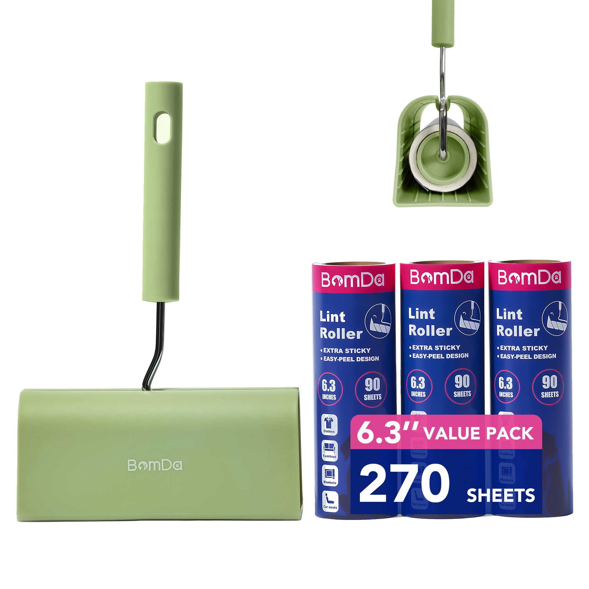 BomDa rodillo frontal con recambios mostrando el pack completo y ahorro