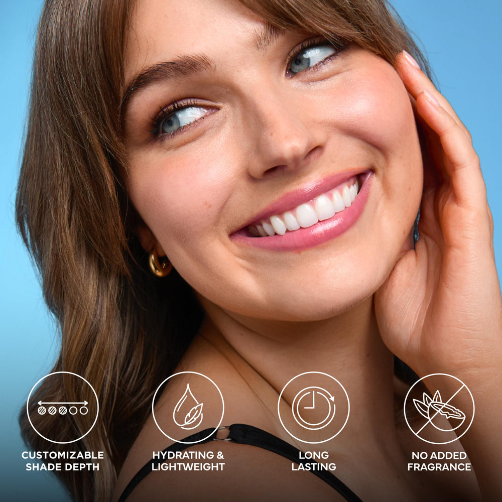 Bondi Sands etiqueta con ingredientes e instrucciones claras