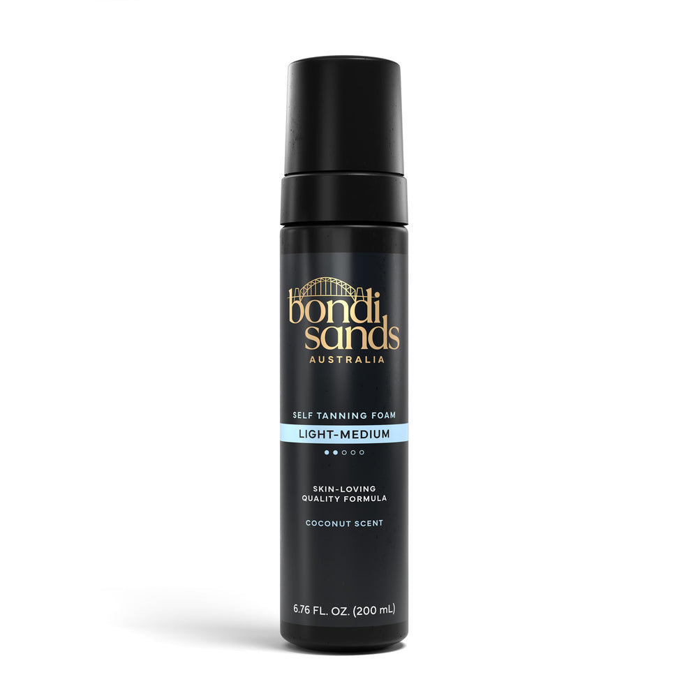Bondi Sands front packaging showing clear product and benefit instant glide