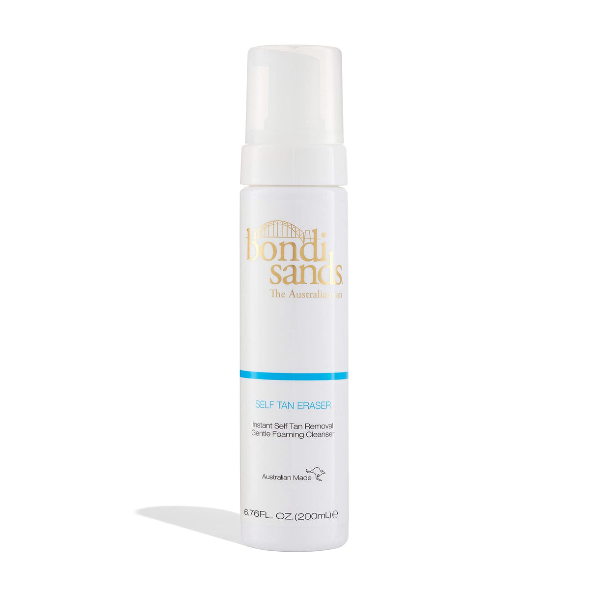 Bondi Sands envase frontal mostrando el producto y beneficios