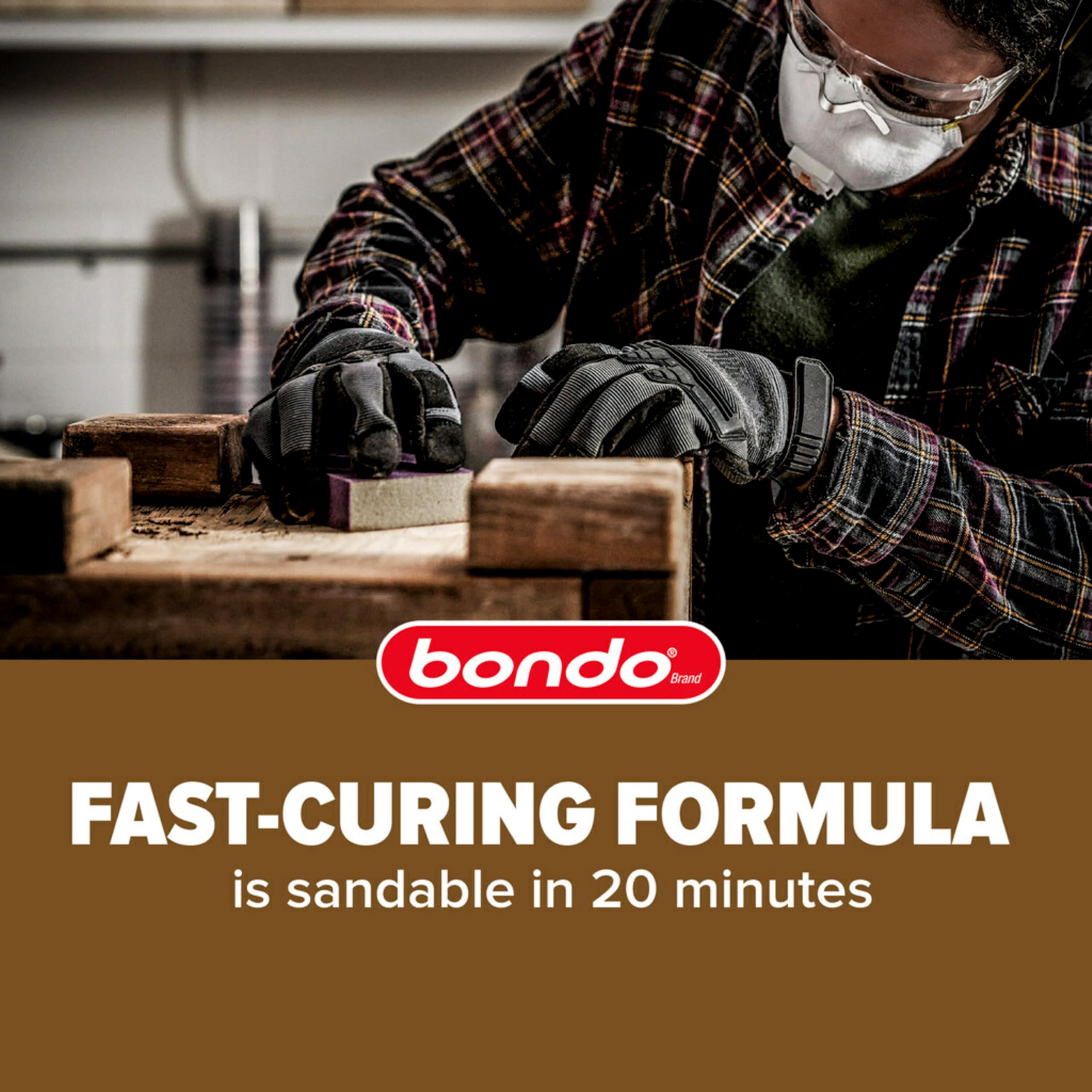 bondo reparación en exterior mostrando resistencia y acabado final