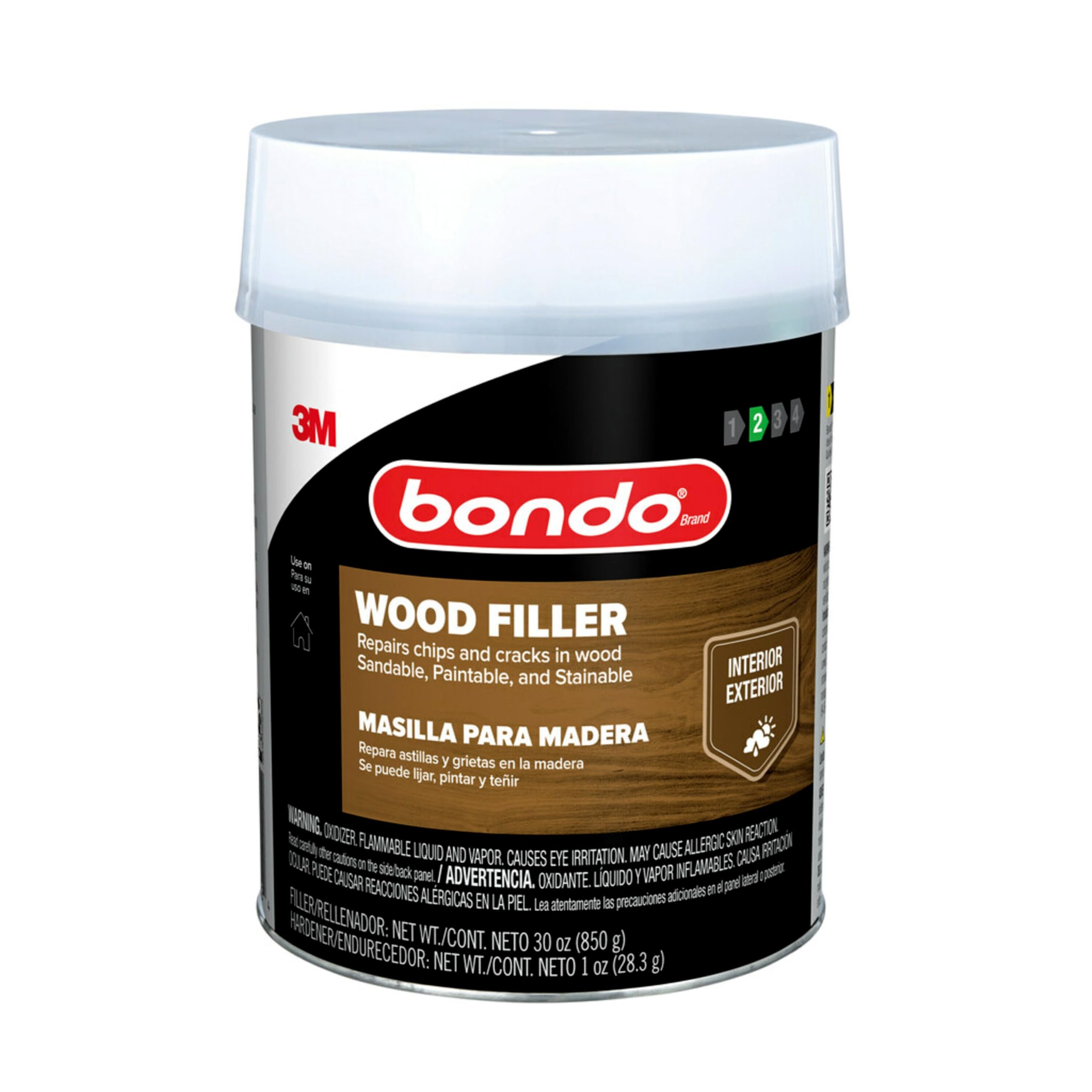 bondo envase frontal mostrando volumen y uso profesional