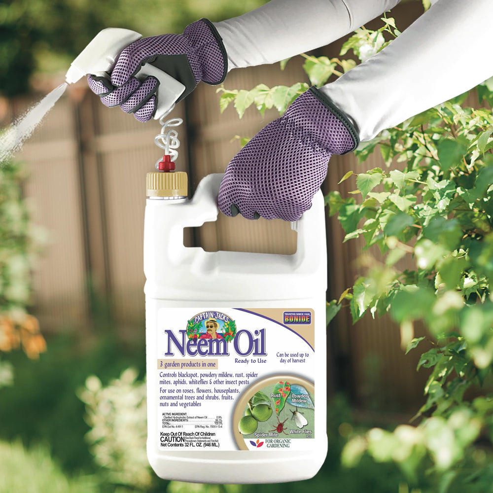 Bonide spray nozzle and handle ready-to-use for easy garden application benefit