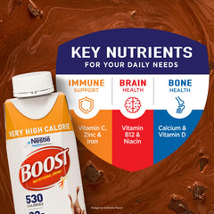 BOOST comparación de tamaño ayuda a visualizar volumen de 8 fl oz