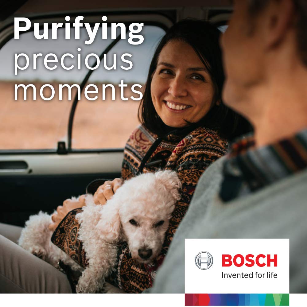 Bosch filtro 6040C instalado en vehículo mejorando flujo de aire