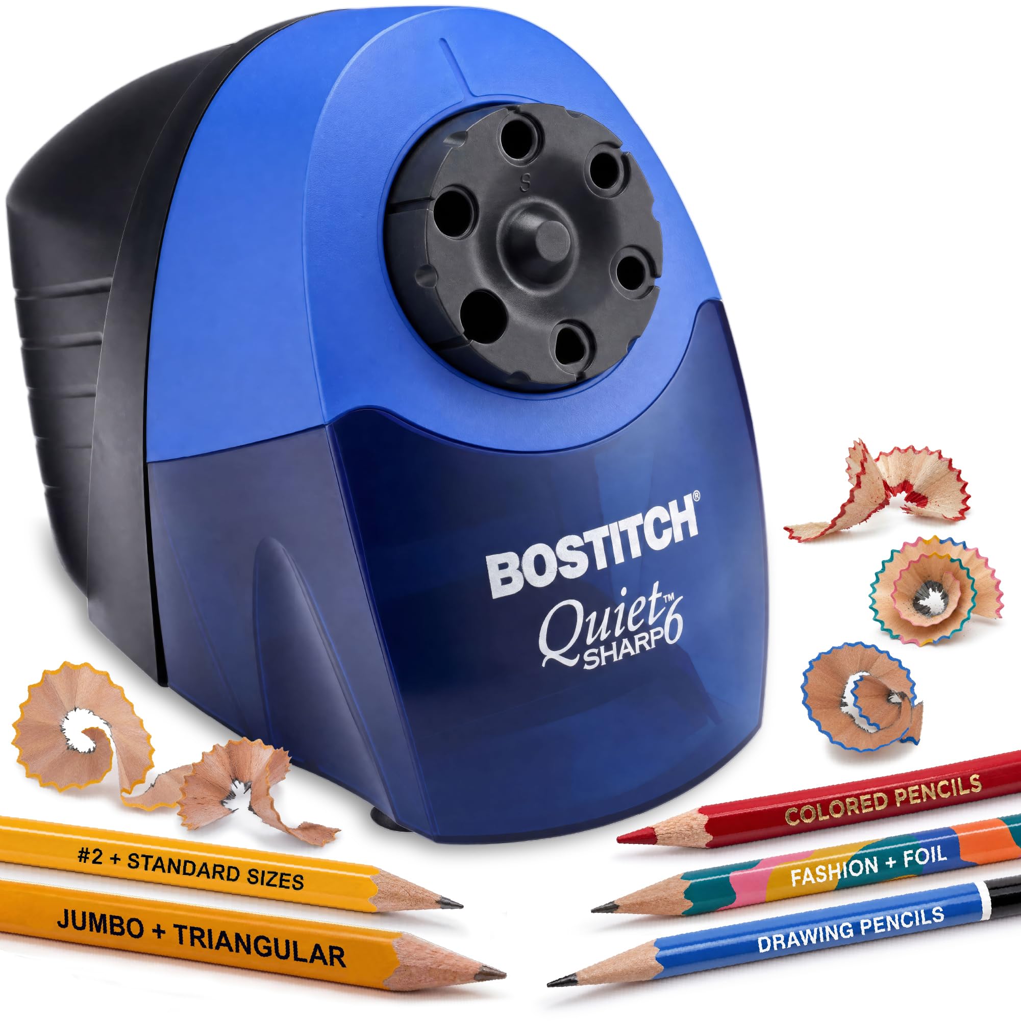 Bostitch frontal del producto azul mostrando diseño robusto y beneficio duradero