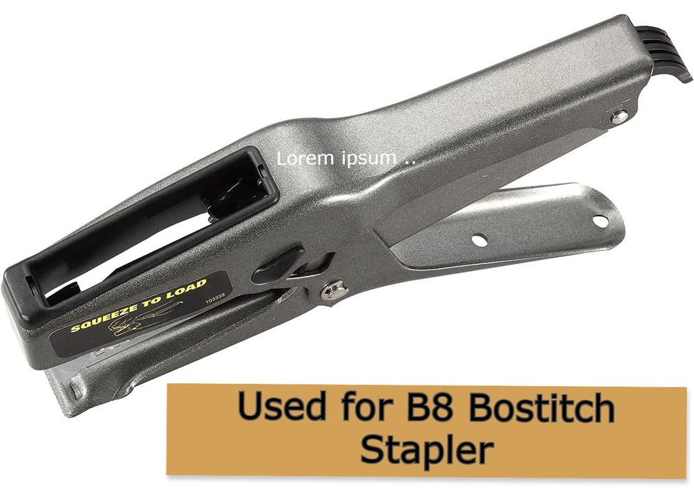 Bostitch detalle del acero de alto carbono, resistencia y menos atascos