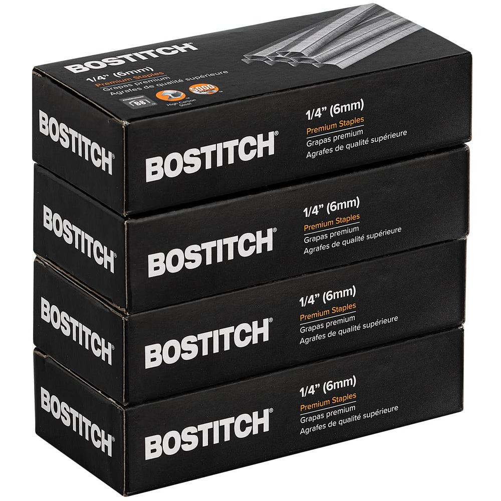 Bostitch tira de 210 grapas mostrando apilado y carga rápida