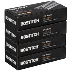 Bostitch tira de 210 grapas mostrando apilado y carga rápida
