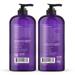Botanic Hearth textura del champú morado que limpia sin resecar