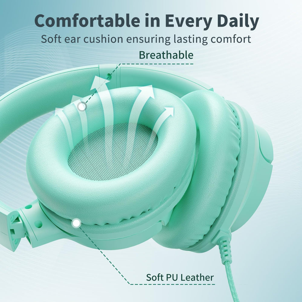 Botesty Sound auriculares plegados dentro de mochila, fácil transporte