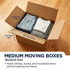 BOX USA caja armada lista para empacar con estructura firme