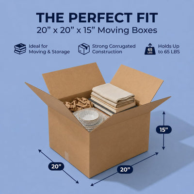 BOX USA detalle del cartón corrugado mostrando rigidez y protección