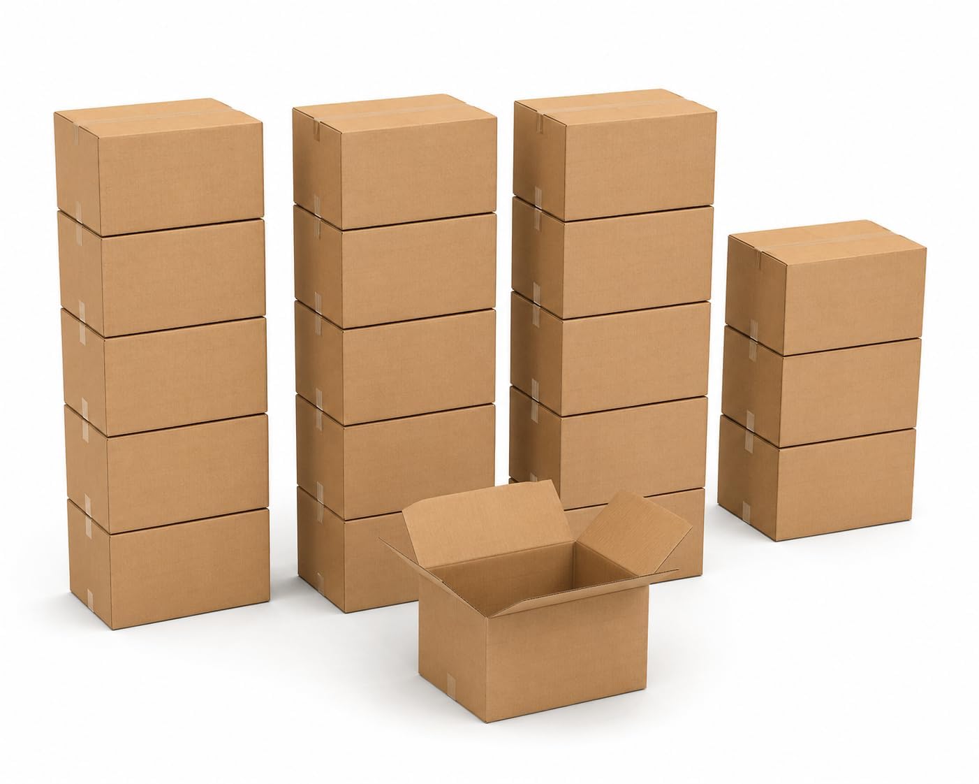 BOX USA caja junto a mano para comparar tamaño manejable