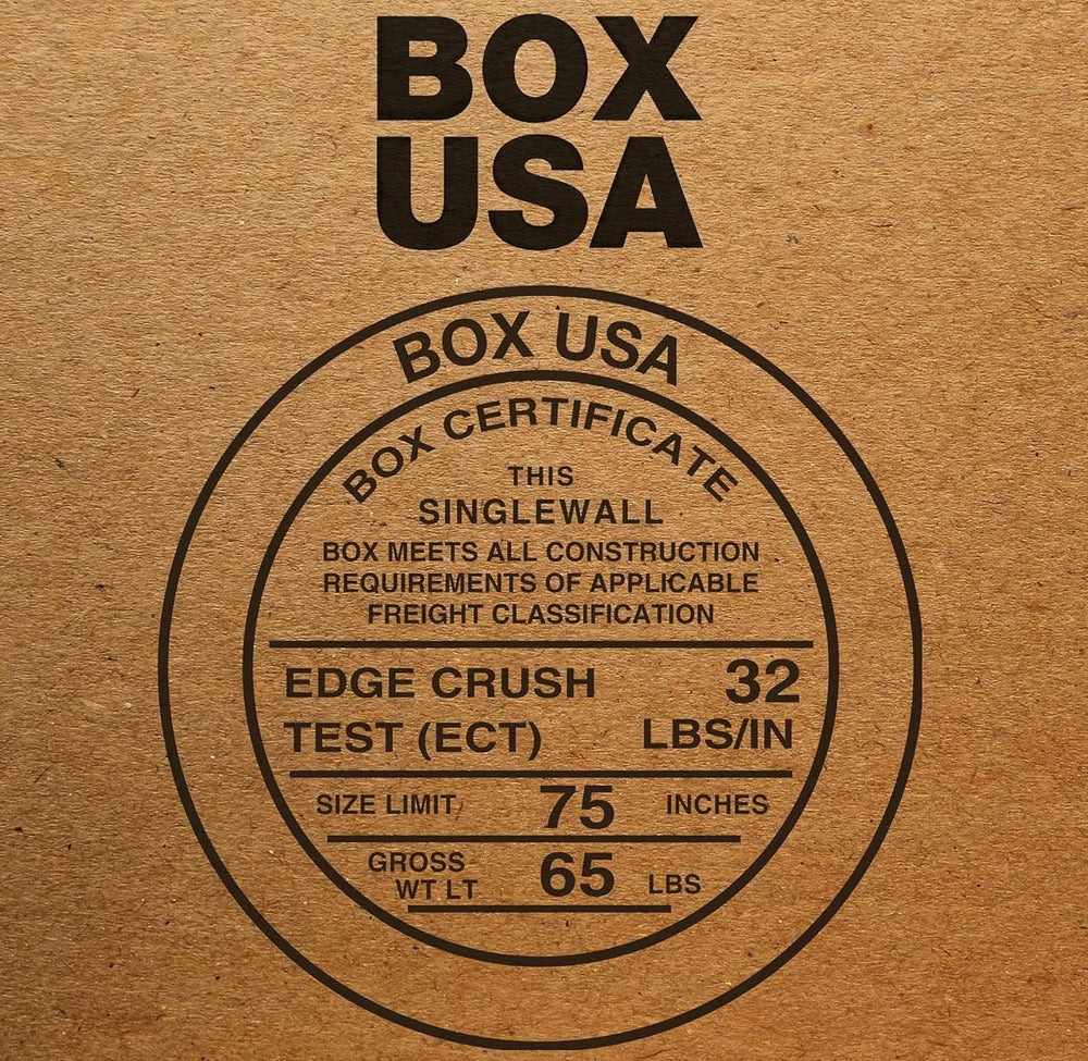 BOX USA cajas cargadas en camion de mudanza ilustrando transporte seguro