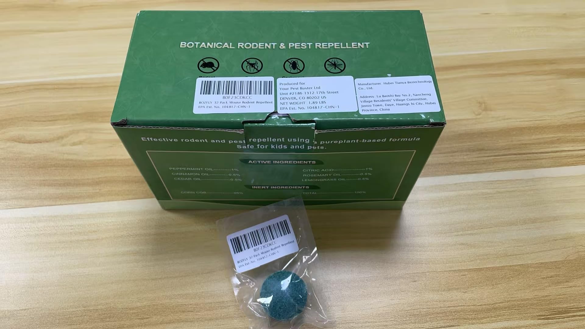 BOZFLY en cocina integrada ofrece control discreto y ambiente libre de roedores