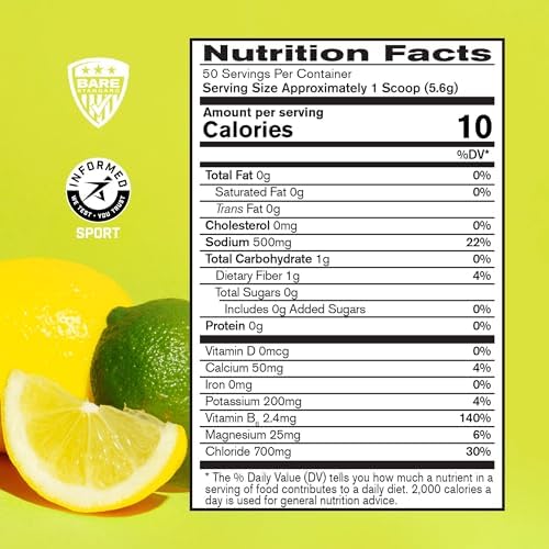 BARE PERFORMANCE NUTRITION polvo cercano textura y color que facilita disolución rápida