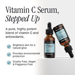Brandefy dropper dispensing serum, highlights controlled application benefit