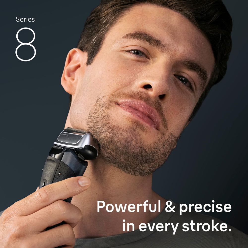 Braun Series 8 83M empaque con etiqueta que garantiza recambio original