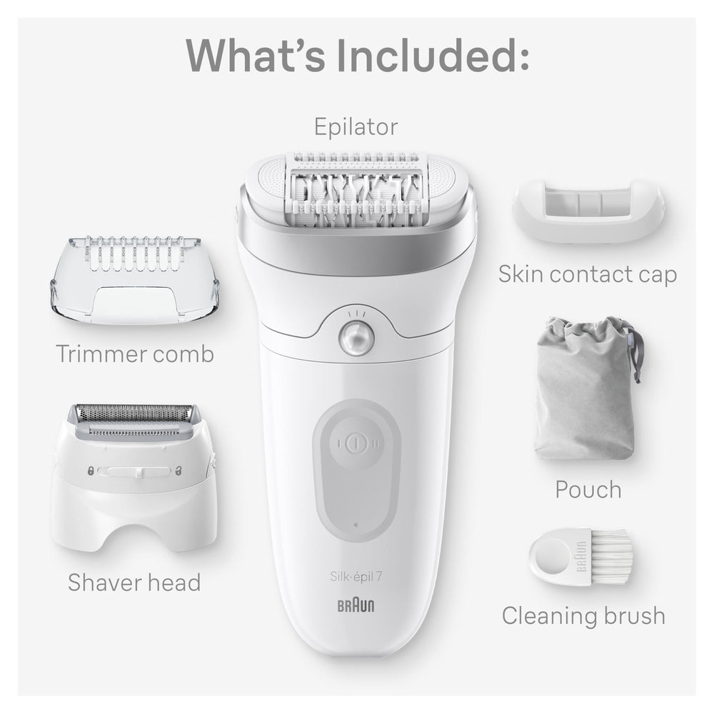 Braun detalle de las pinzas MicroGrip que capturan vello corto