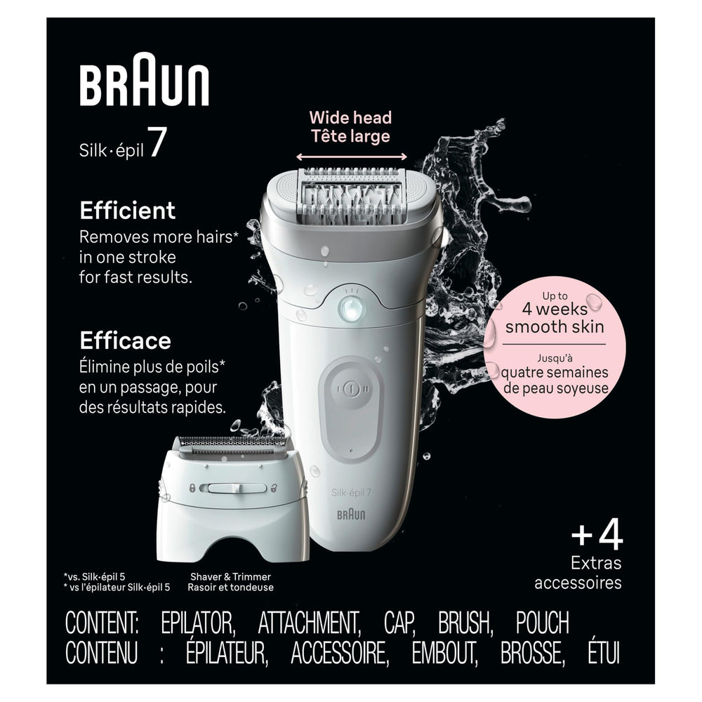 Braun depiladora en entorno de baño moderno para uso diario práctico