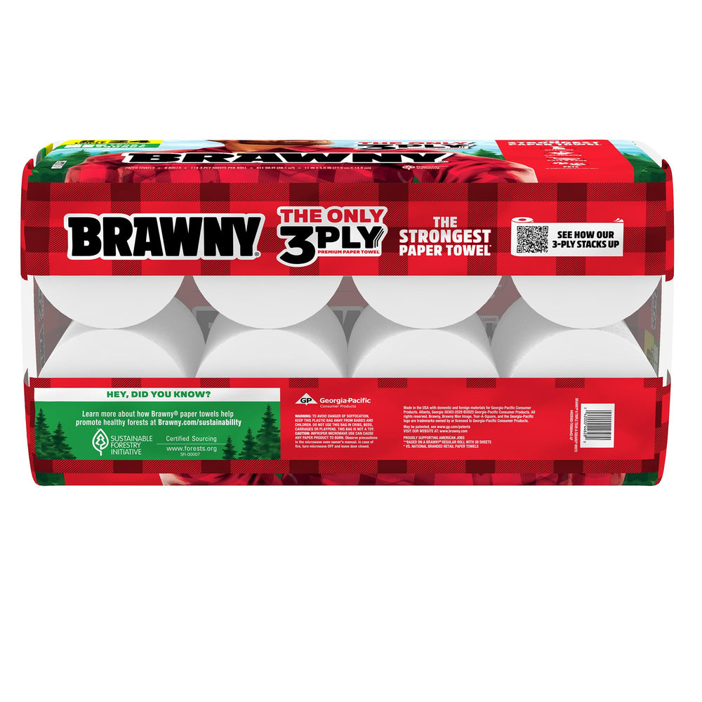 Brawny primer plano de textura 3 capas con alta absorción