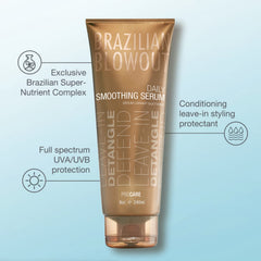 BRAZILIAN BLOWOUT textura del serum en gota, demuestra ligereza y absorción rápida
