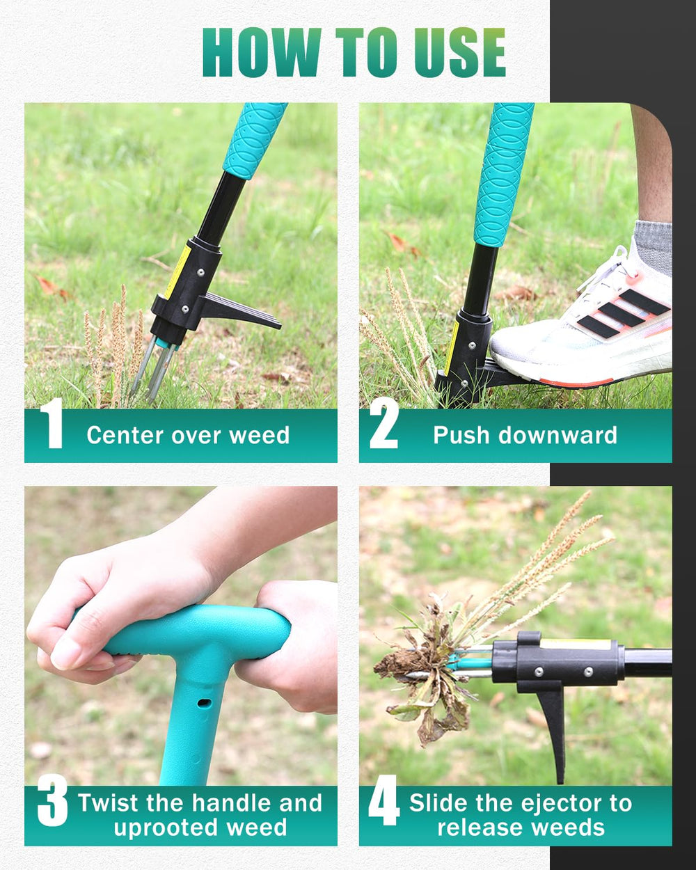 Breeze Touch materiales de acero y eje resistente a la corrosión para durabilidad
