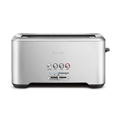 Breville vista frontal acero cepillado que añade estilo y durabilidad