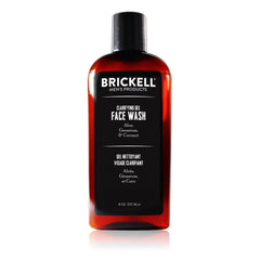 Brickell envase frontal del limpiador mostrando la marca y beneficios