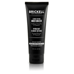 Brickell tubo frontal mostrando sello SPF45 y beneficio de protección