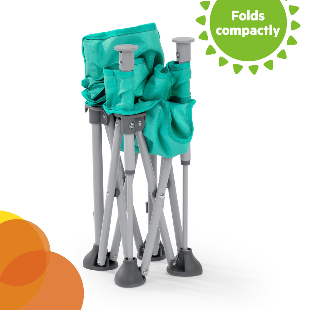 Bright Starts bolsillo trasero con pañales y toallitas para organización